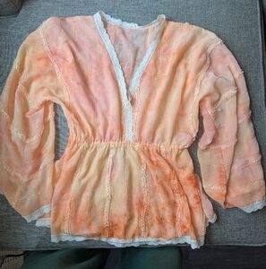 FairyCore Apricot Long Sleeve